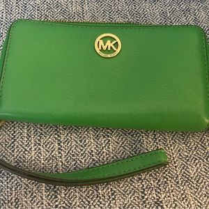 Michael Kors Kelly Green Wallet